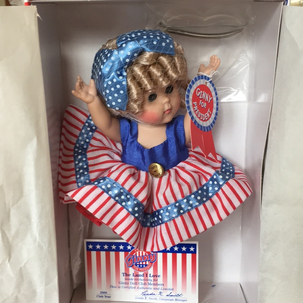 2000 Ginny Vogue Doll The Land I Love